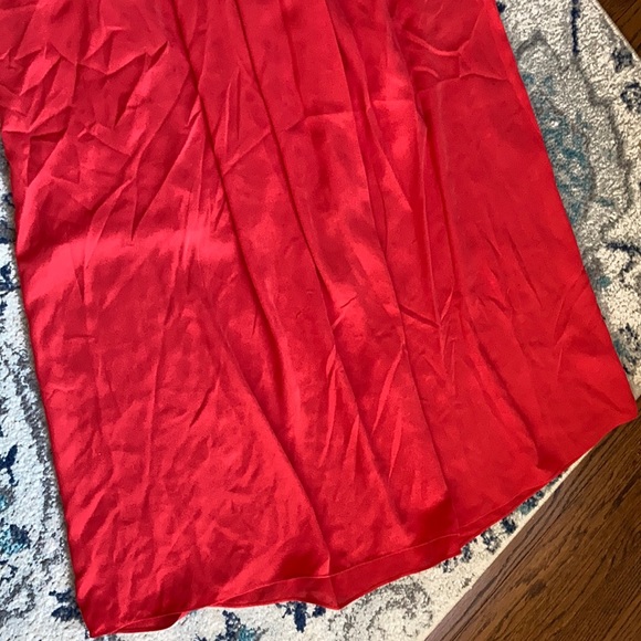 Banana Republic Flowy Maxi Skirt 4 rust - Picture 3 of 3